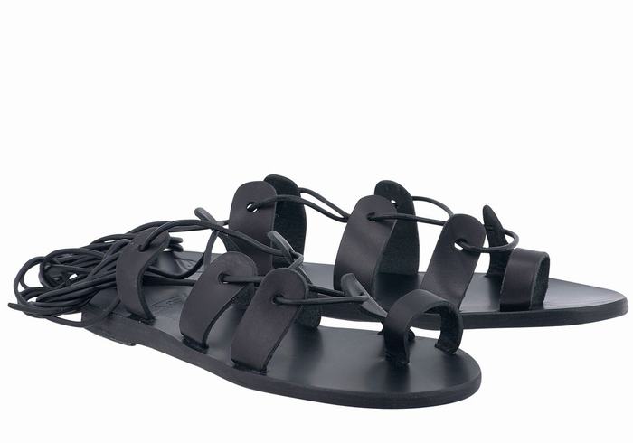 Sandales De Gladiateur Ancient Greek Sandals Alcyone Leather   | RWF-8283186